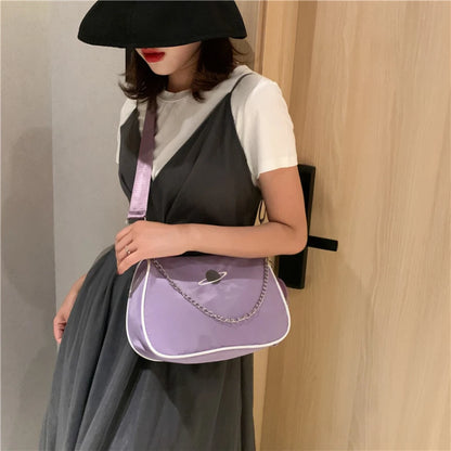 Popular Versatile Diagonal Cross Bag Chain Bar Underarm Arm Shoulder Bag