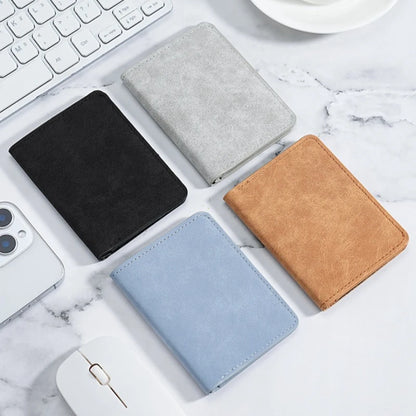 Card Bag Man Ultra-Thin Mini Wallet Multi-Functional Driver S License Leather Case