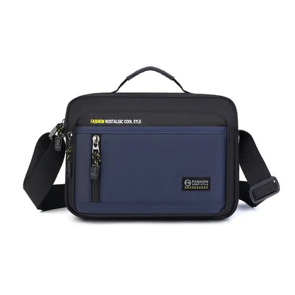 Durable Oxford Fabric Simple Square Commuter Single-Shoulder Bag Versatile Hand-Held Crossbody Bag