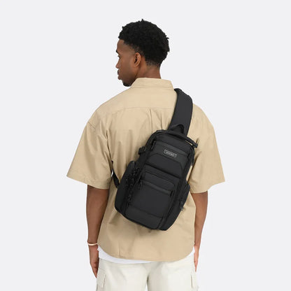 Men S Multi-Functional Lightweight Travel Hand-Held Oxford Fabric Waterproof Large-Capacity