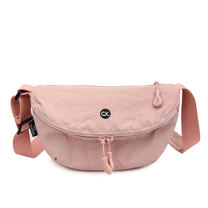 Nylon Crossbody Shoulder Bag – Japanese Style Dumpling Bag