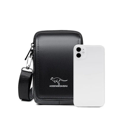Male Mobile Phone Key Integrated Cross-Body Bag Business Large Capacity Shoulder
