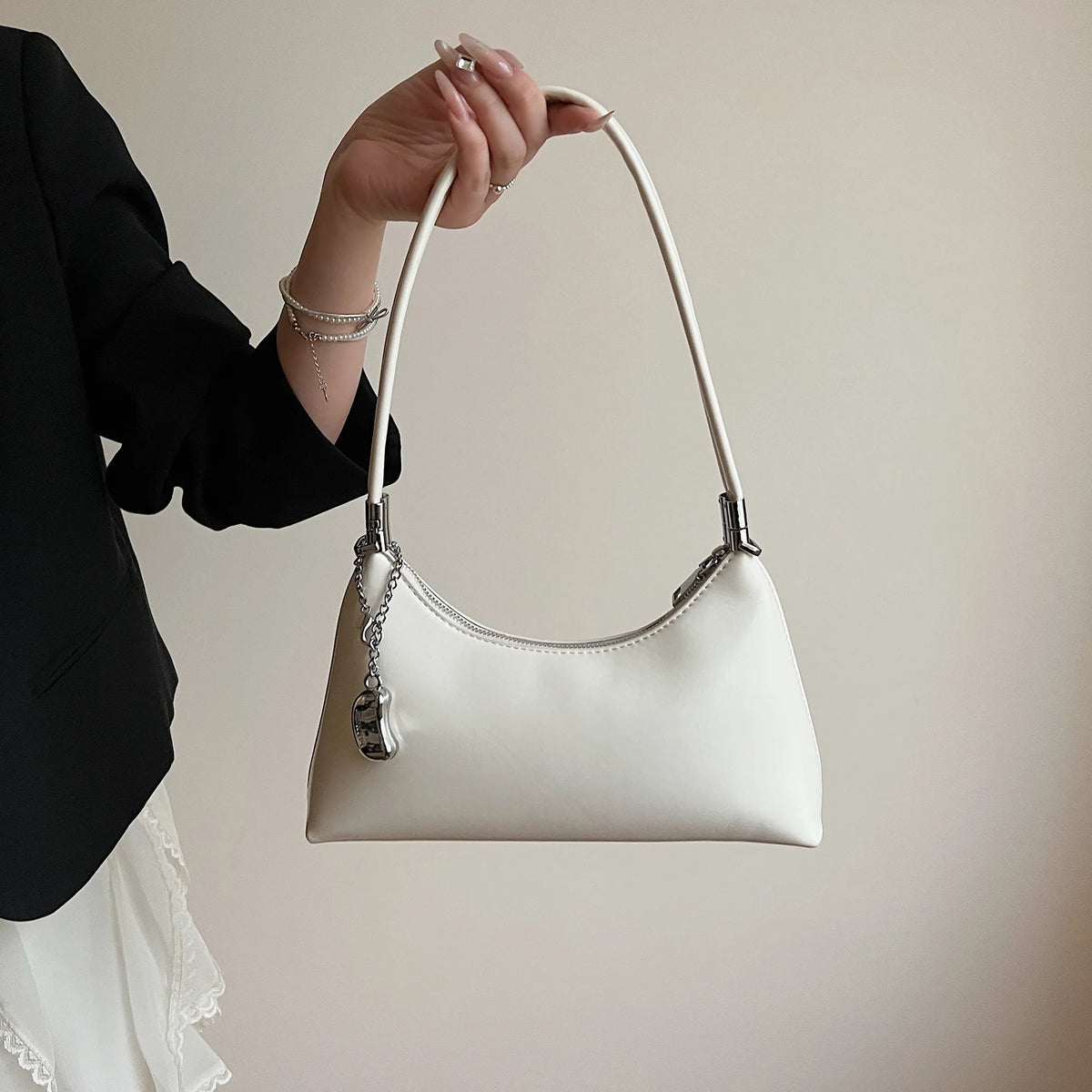 Retro Armpit Bags Minimalist Commuting Trend Crossbody Bag Women Shoulder Purse Handbags Designer