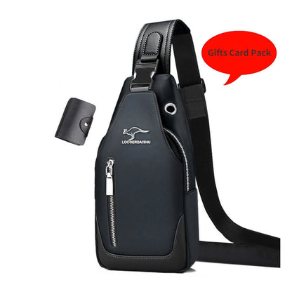 Crossbody Sling Bag – Waterproof Waist Bag for Sports and Travel