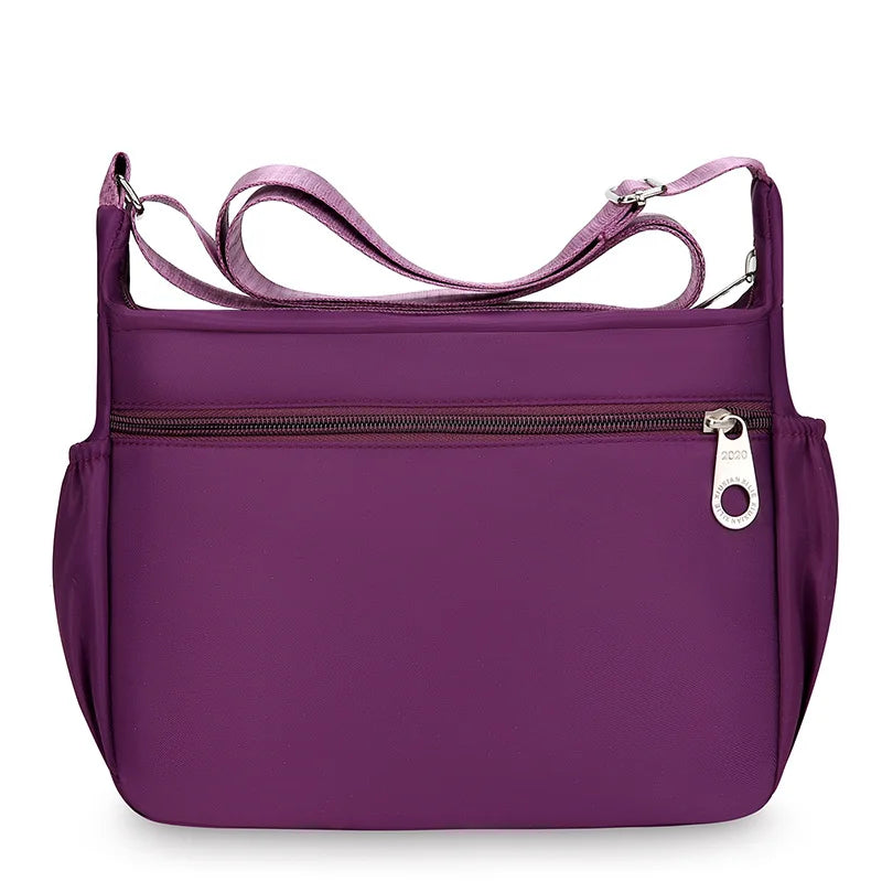 Women S Crossbody Bag Waterproof Oxford Fabric Backpack Crossbody Single-Shoulder Bag - Waterproof