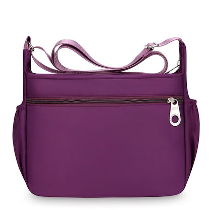 Women S Crossbody Bag Waterproof Oxford Fabric Backpack Crossbody Single-Shoulder Bag - Waterproof