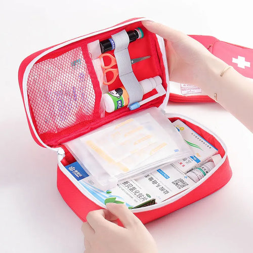 Emergency Bag Epidemic Prevention Supplies Student Disinfection Portable Medical Zippered Storage