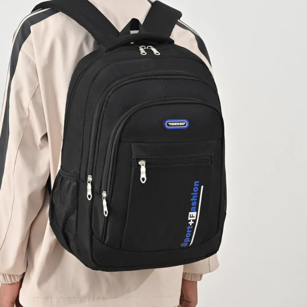 Simple Spacious Backpacks Dual-Shoulder Travel Bags