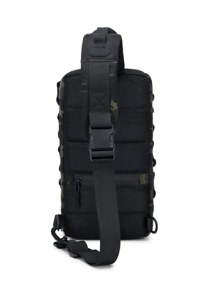 Homefish Outdoor Tactical Chest Bag Sling Shoulder Backpack Edc Crossbody Daily Commuting Sports