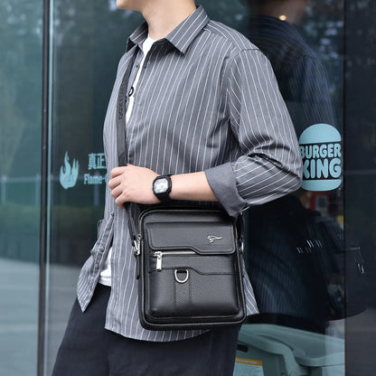 Genuine Leather Single-Shoulder Bag Crossbody Bag Top Layer Cowhide Hand Shoulder