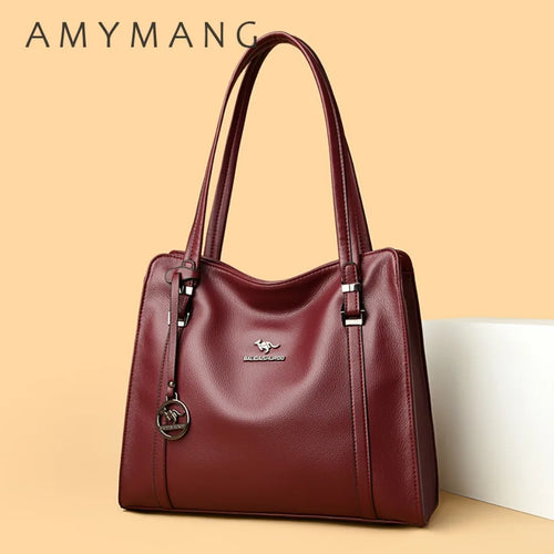 Luxury Leather Handbag for Women – Large Shoulder & Crossbody Tote