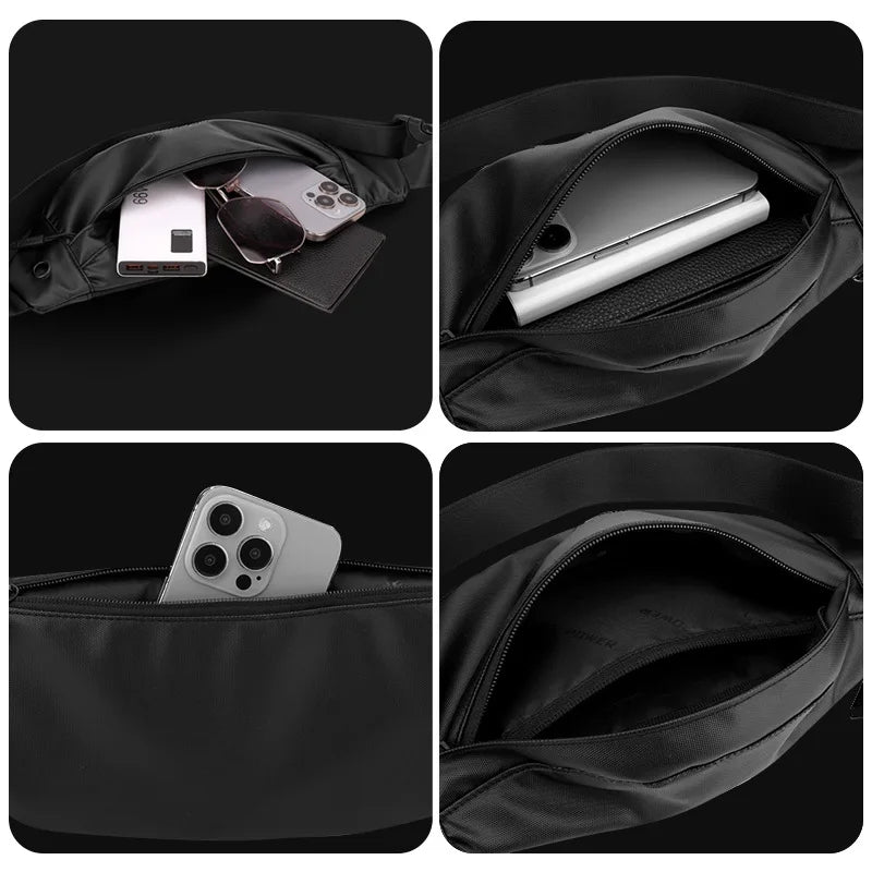 Waist Bag Sports Men Women Fitness Mobile Phone Travel Running Diagonal Cross Large Capacity