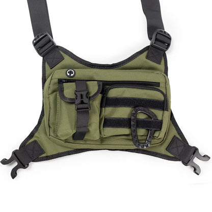 Waterproof Ultra-Light Oxford Fabric Chest Bag Outdoor Tactical Chest Bag Camouflage Sports Chest