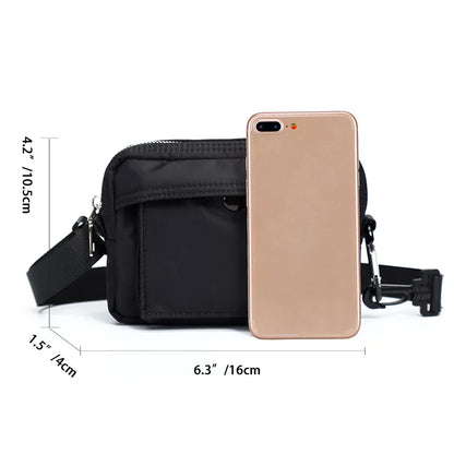 Crossbody Bag Men Women Workwear Crossbody Bag Oxford Cloth Casual Single-Shoulder Bag