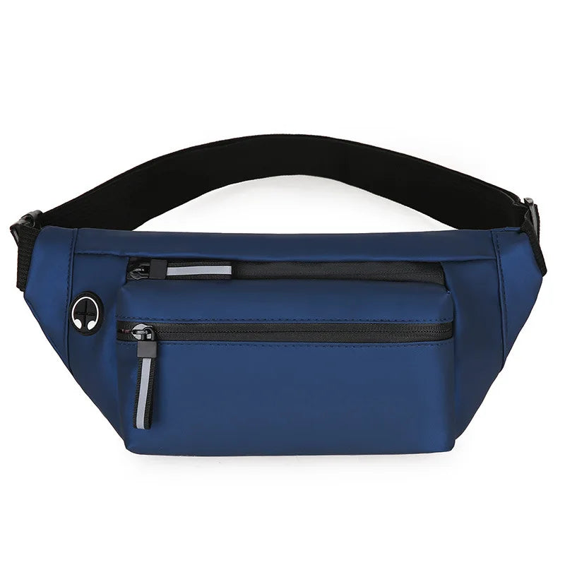 Outdoor Mobile Phone Waist Bag Retro Waterproof Cycling Men S Oblique Across Chest Dry Flexible