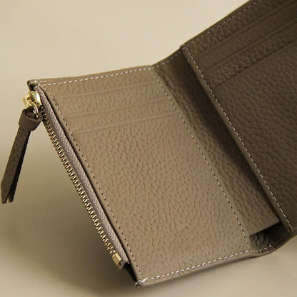 Pu Leather Small Women Wallet Luxury Envelope Card Holder Brand Designer Multipurpose Zip Coin