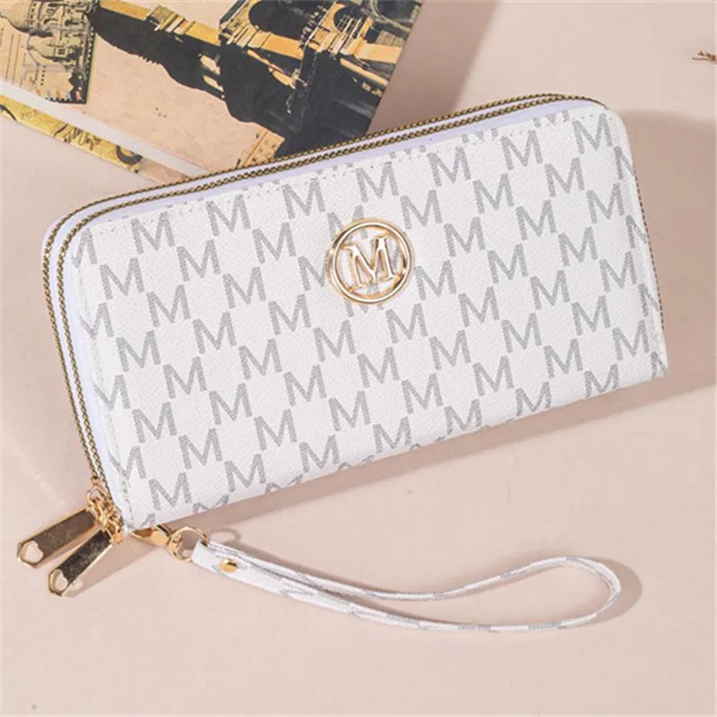 Multi Card Slot Long Purse Women Daily Use Mobile Phone Clutch Bag