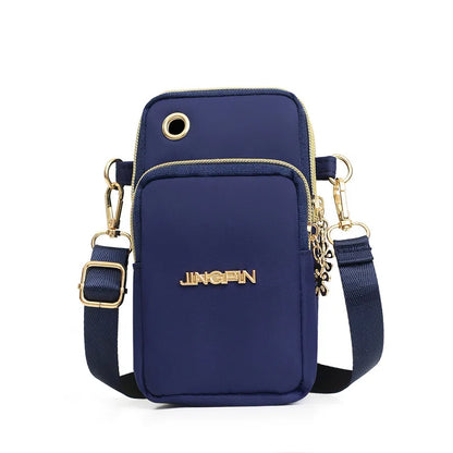 Crossbody Phone Bag for Women – Mini Multi-Layer Shoulder Bag