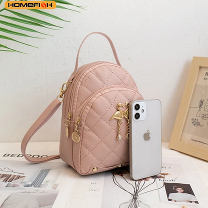 Homefish Women Backpack Ins Style Female Handbag Leisure Mini Backpacks Phone Packs