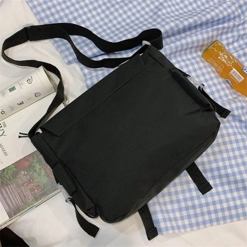 Waterproof Nylon Crossbody Bag for Women – Large Capacity Shoulder Handbag