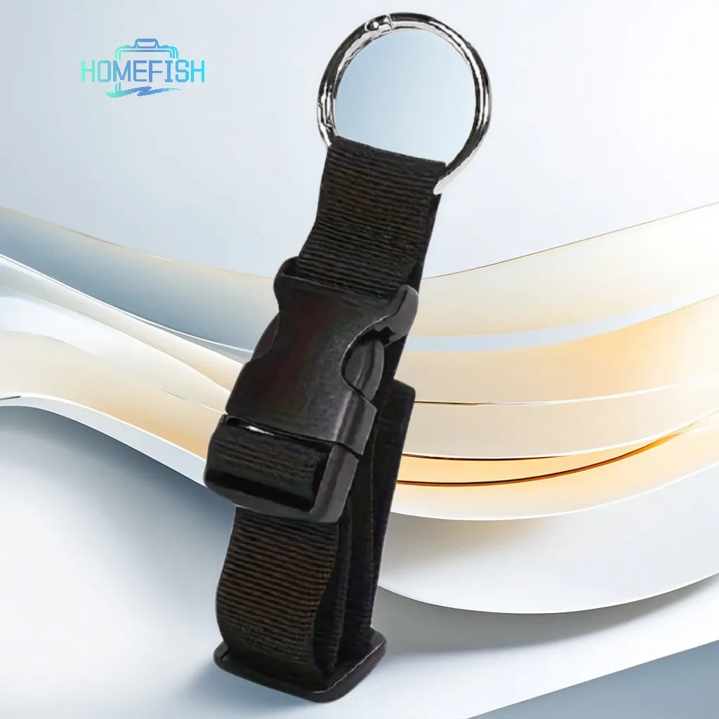Travel Luggage Fixed Strap Backpack External Portable Release Buckle Add-A-Bag Belt Jacket Holder