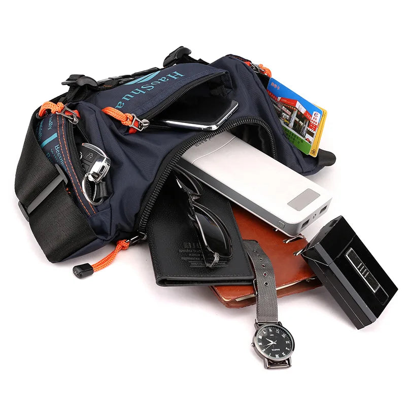 Multifunctional Outdoor Waist Bag Sports Men S Shoulder Sling Waterproof Chest Riding Mountaineering