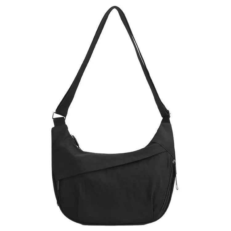Fashionable Languid Lazy Wind Large Capacity Crossbody Bag Simple All Kinds Nylon Female Trend Light