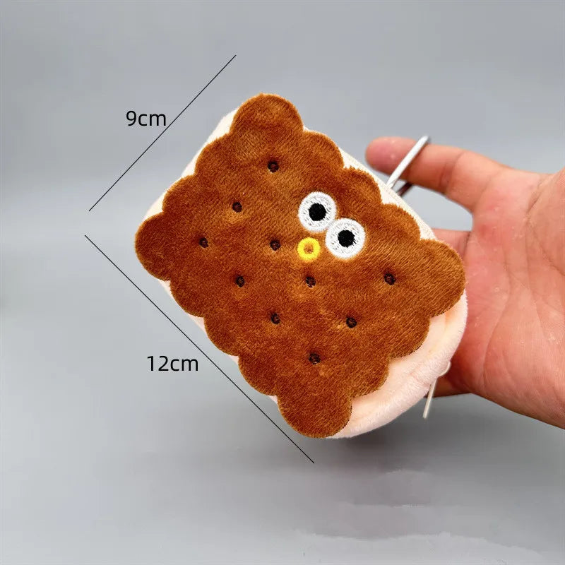 Capybara Plush Coin Purse – Cute Mini Zipper Pouch
