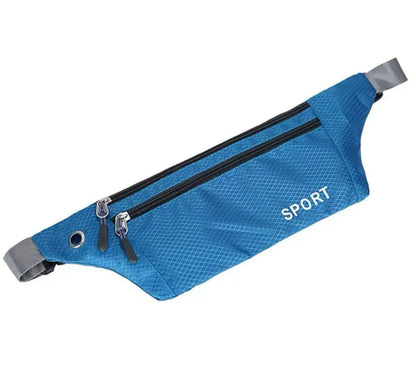 Homefish Multifunctional Nylon Chest Waist Bag Unisex Running Belt Pouch Mobile Phone Pocket Outdoor