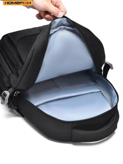 Homefish Oxford Cloth Waterproof Backpack Large Capacity - Waterproof