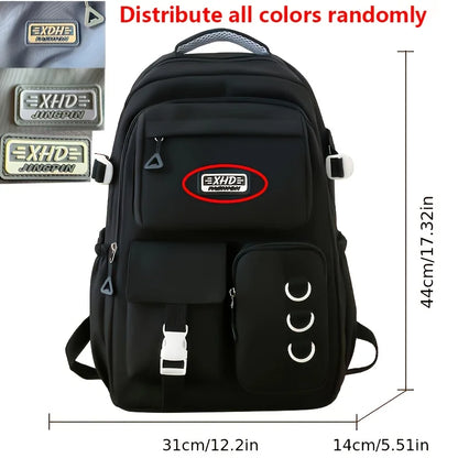 Large School Backpack for Teen Girls Multi-Pocket Bookbag