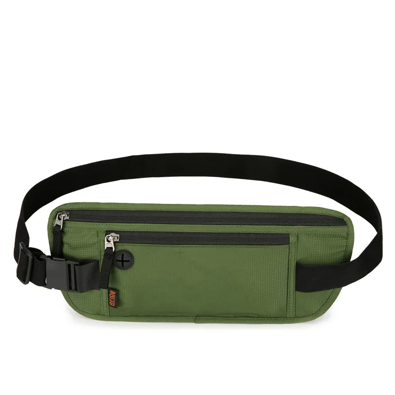 Sports Running Waist Bag Outdoor Multi-Functional Fitness Large-Capacity Waterproof Close-Fitting