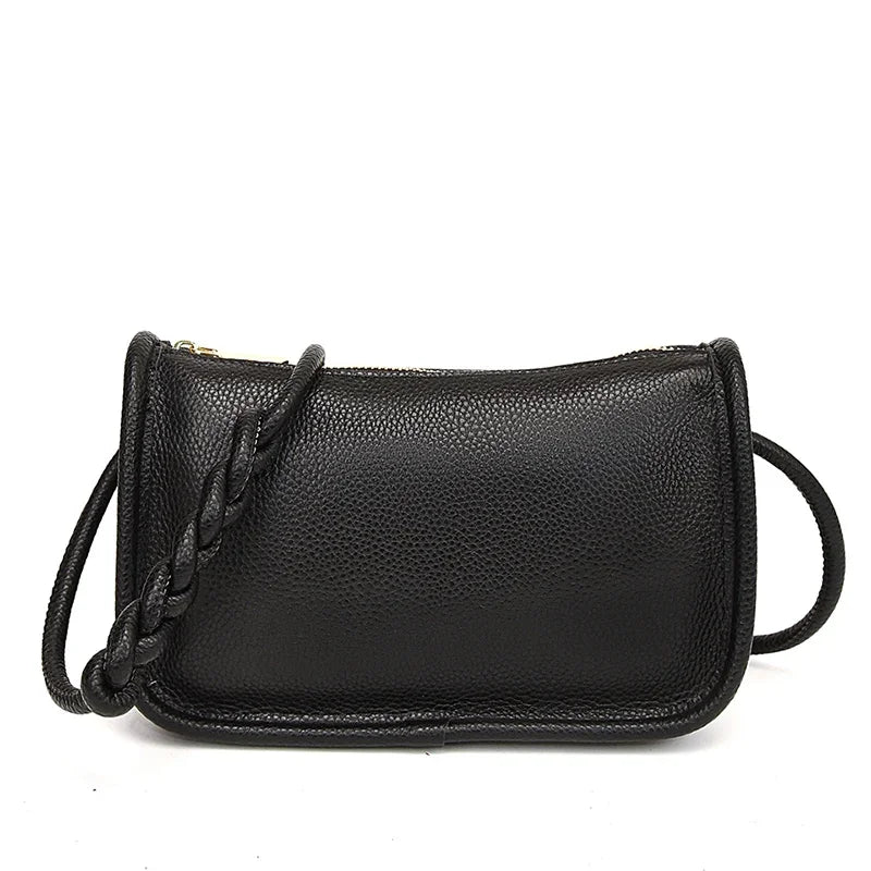 Genuine Leather Women's Crossbody Shoulder Bag