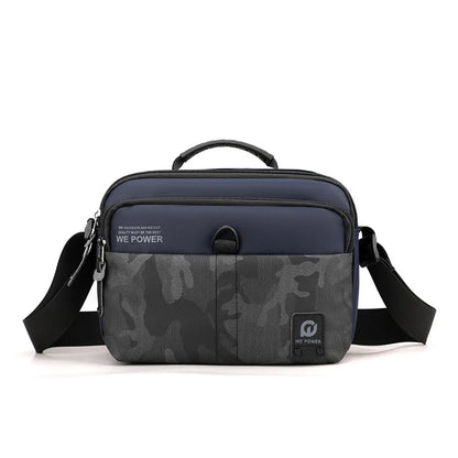 Men S Shoulder Bag Leisure Multi-Function Waist Nylon Business Handbag Large Capacity Crossbody