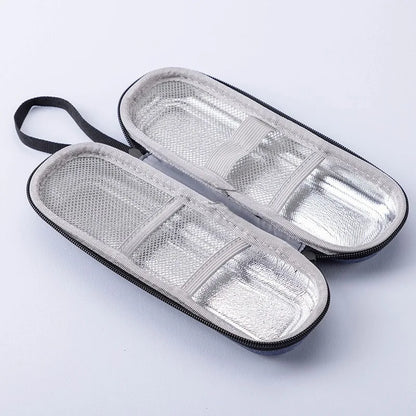 Homefish 1 Or 6 Pcs Diabetic Insulin Travel Cooler Set Reusable Gel Ice Pack Portable Outdoor