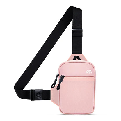 Waterproof Mini Sling Chest Bag – Adjustable Strap for Travel & Running