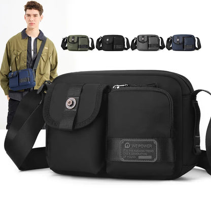 Men S Shoulder Crossbody Bag Light Leisure Carry Sports Waterproof Backpack - Waterproof