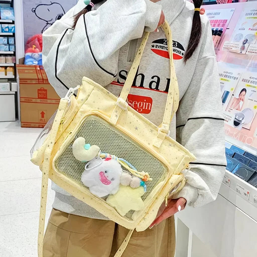 Ita Bag Transparent Window Tote for Anime & Lolita Fans