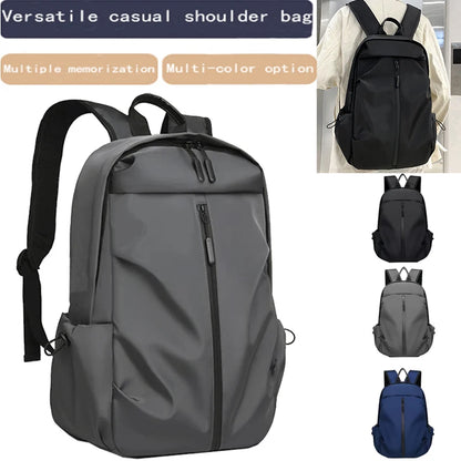 Multi-Color Minimalist Casual Backpack Versatile Multi-Compartment