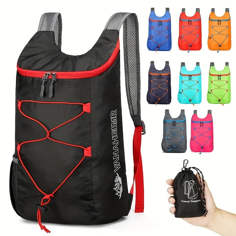 Lightweight Foldable Backpack – Packable Hiking & Travel Daypack