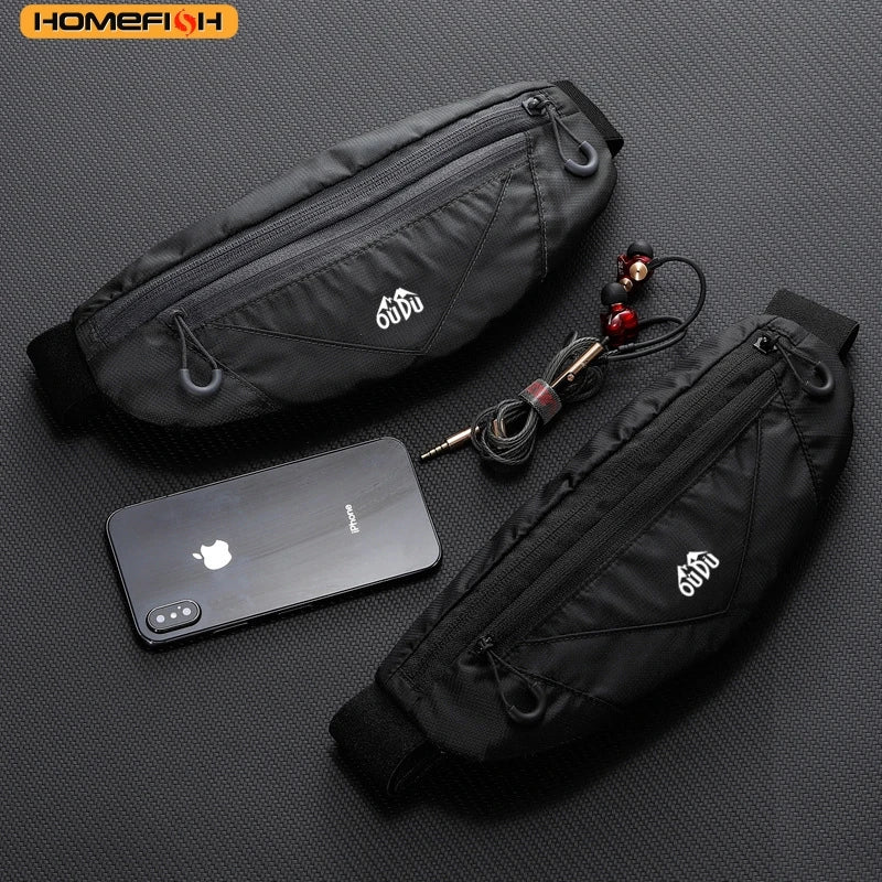 Woman Running Sports Belt Wasit Pack Pockets Marathon Jogging Bag Outdoor Cycling Phone Waist Bags