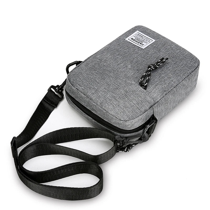 Men's Crossbody Bag – Oxford Cloth Small Shoulder Satchel