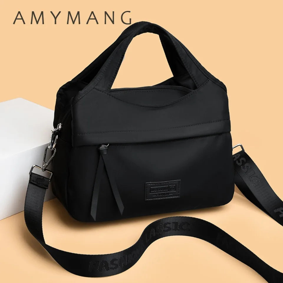 Women's Crossbody Shoulder Bag – Casual Oxford Cloth Handbag