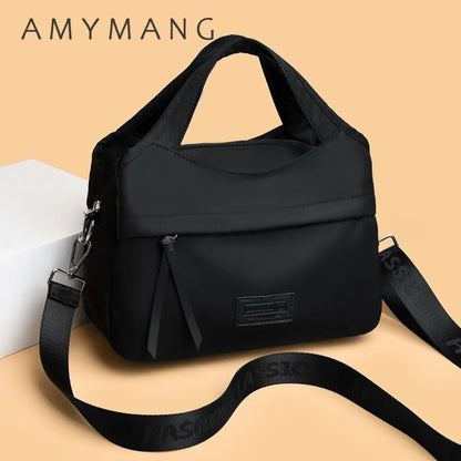 Women's Crossbody Shoulder Bag – Casual Oxford Cloth Handbag