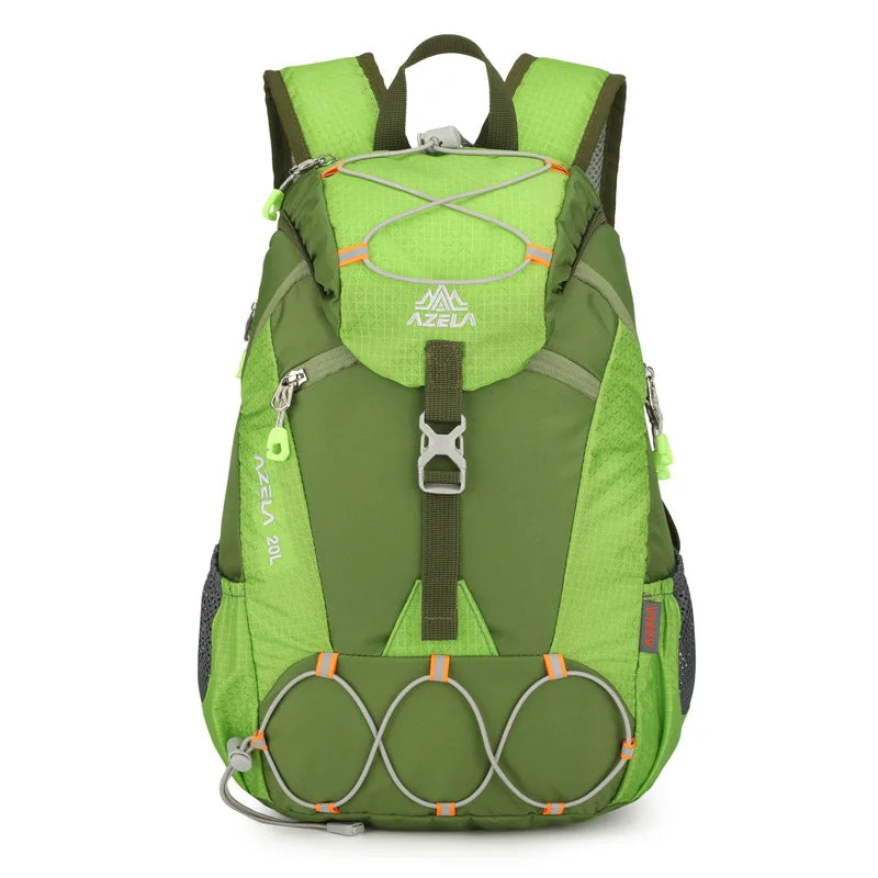 Waterproof Color Collision Nylon Cloth Outdoor Riding Cross-Country Mountaineering Backpack Light