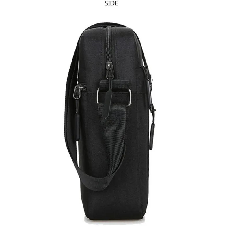 Men's Messenger Bag – Large Capacity Shoulder Bag for Travel & Business