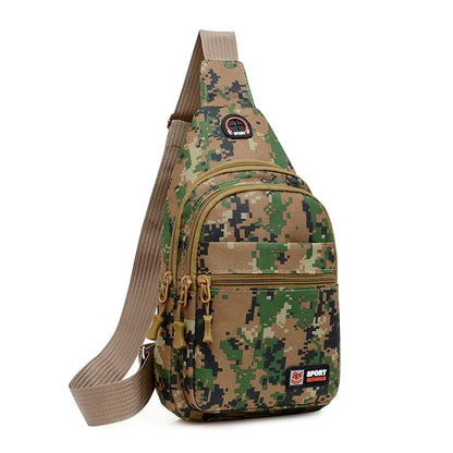 Camo Sling Chest Bag for Men – Outdoor Crossbody Pack