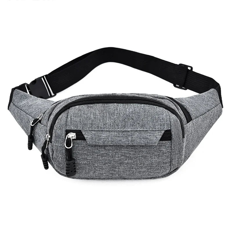 Mobile Waist Bag Both Men Women Multifunctional Large Capacity Anti Splash Business Wear Resistant