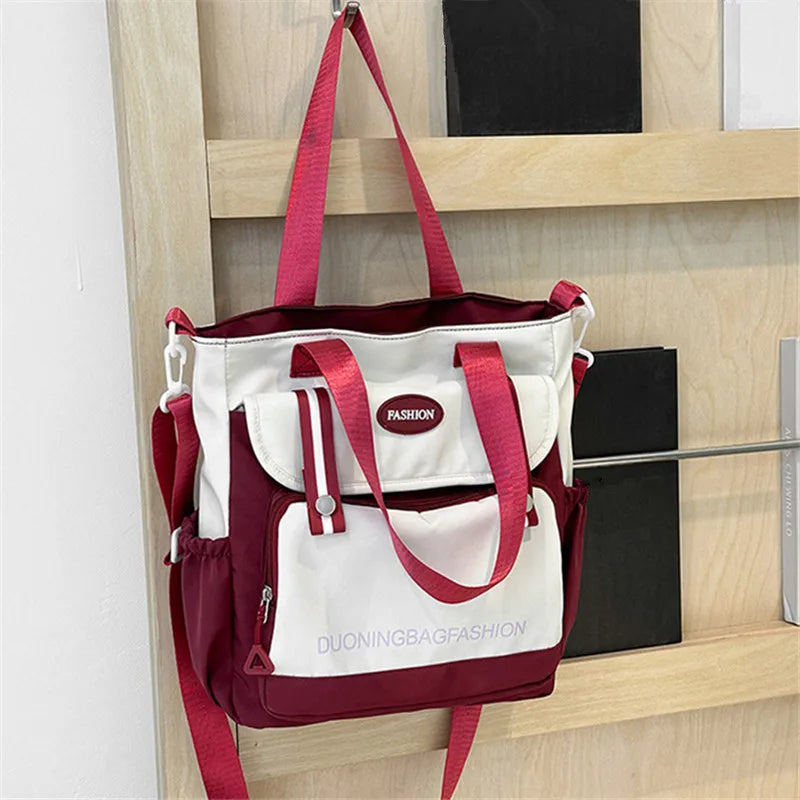 Large Capacity Women's Tote Bag – Travel Shoulder & Crossbody Handbag