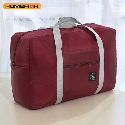 Homefish Folding Travel Storage Bag Large Capacity Luggage Handbag Moving